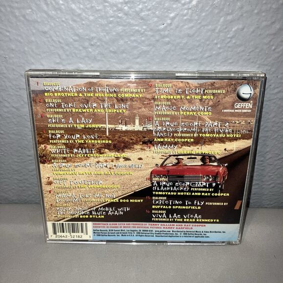 Cd Used Fear and Loathing In Las Vegas Music from the Motion Picture Soundtrack - Picture 2 of 3